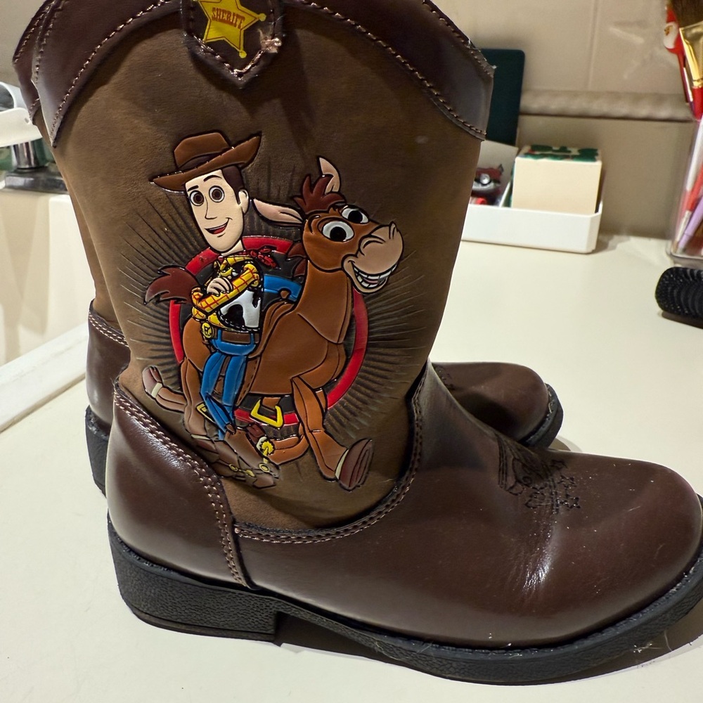 Disney Cowboy Kids Boots Toy Story Size 12